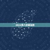 2022年八字算运势，免费算2022 年个人运程