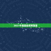 2021牛宝宝起名男宝宝，2021牛宝宝男孩取名