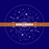 属狗的上等婚配表，生肖龙的上上等婚配