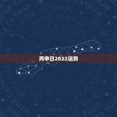 丙申日2022运势，辛酉丁酉丙申己丑2022年运势