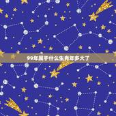 99年属于什么生肖年多大了，1999年出生的，属相是什么？