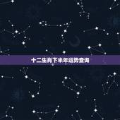十二生肖下半年运势查询，十二生肖每月运势详解2023