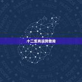十二生肖运势查询，今日生肖运程每日运势查询