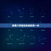 免费八字测试未来的另一半，拜托高人帮忙通过我的八字测测我将来的另一半的
