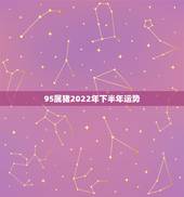 95属猪2022年下半年运势，95年属猪2022年的婚姻运势