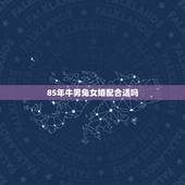 85年牛男兔女婚配合适吗，属牛男和属兔女的相配吗