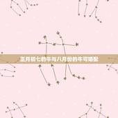 正月初七的牛与八月份的牛可婚配，男牛正月初一和女马五月初七婚配合适吗