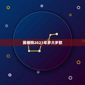 属相狗2021年多大岁数，属狗的人2021年多少岁？
