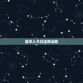 属羊人今日运势运程，属羊今天的运气运势