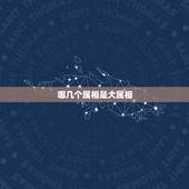 哪几个属相是大属相，哪几个属相好