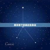 属龙各个时辰出生命运，属龙一生三劫