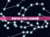 属相牛蛇小高层16层最佳层，16层小高层 是东边4楼好还是西边7楼好