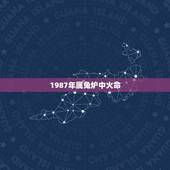 1987年属兔炉中火命，1987年属兔命中三劫