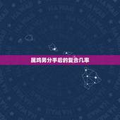属鸡男分手后的复合几率，属鸡男越喜欢越不主动