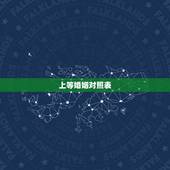 上等婚姻对照表，怎么算上等婚姻呢？