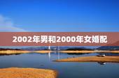 2002年男和2000年女婚配，2000年和2002年婚姻