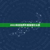 2022年出生的牛宝宝是什么命，2022年虎年是什么命缺什么