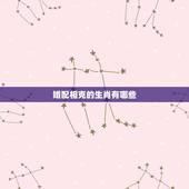 婚配相克的生肖有哪些，十二生生肖配对表
