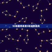 93年属鸡未来5年运势走向，93年属鸡27岁以后交运