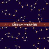 乙酉日柱2022年流年运势，2022年各日柱运势感情