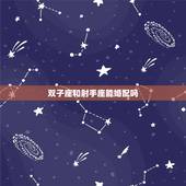 双子座和射手座能婚配吗，双子座和射手座可以在一起吗？