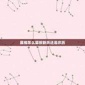 属相怎么算按新历还是农历，请问一下属相是按农历还是阳历来算？