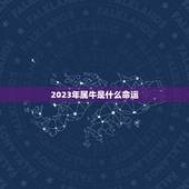 2023年属牛是什么命运，属牛的命运怎么样