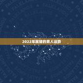 2022年属猪的男人运势，2022属猪人的全年运势如何