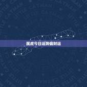 属虎今日运势偏财运，属虎人今日运势方向与位置