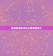 属龙的适合找什么属相的老公，属龙女和什么犯相？适合找属什么的老公？生辰