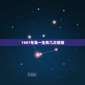 1987年兔一生有几次婚姻，属兔一生有几次婚姻