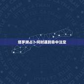塔罗牌占卜何时遇到命中注定，测哪一年会遇到命中注定的人