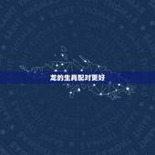 龙的生肖配对更好，马的生肖配对更好