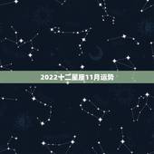 2022十二星座11月运势，11月十二星座桃花运势，几家欢喜几家愁！