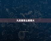 九支香怎么看香火，九根香烧香图解
