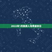 2022年1月新房入宅黄道吉日，2022年乔迁之喜黄道吉日