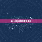 2022年11月份爱复生肖，爱看女人的生肖