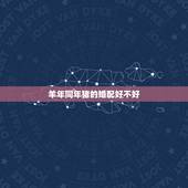 羊年同年猪的婚配好不好，属相婚配：男属羊和女属猪相配吗