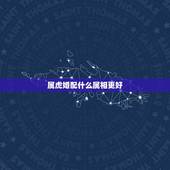 属虎婚配什么属相更好，最适合属虎人的2大婚配