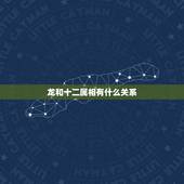 龙和十二属相有什么关系，十二生肖中的龙的由来