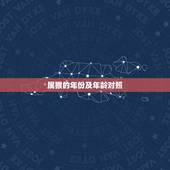 属猴的年份及年龄对照，猴属相年份年龄