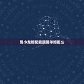 属小龙婚配能跟属羊婚配么，属羊和什么生肖的最合适？属小龙的可以吗？我是