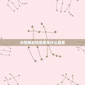 水性杨花的意思是什么意思，水性杨花啥意思？