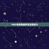1982年的狗虚岁应该是多少，1982今年多大年龄