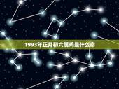 1993年正月初六属鸡是什么命(介绍命运多变如何应对)