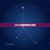 2022年属狗每月运势，属狗人2022年每月运势？
