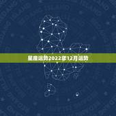 星座运势2022年12月运势，二零二零年星座运势