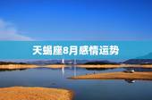 天蝎座8月感情运势，天蝎座爱情运势