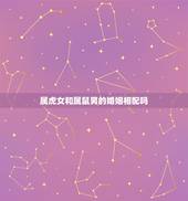 属虎女和属鼠男的婚姻相配吗，生肖属虎女跟属鼠男婚姻搭配如何