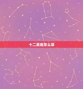 十二星座怎么算，中国古代12星座按什么算
